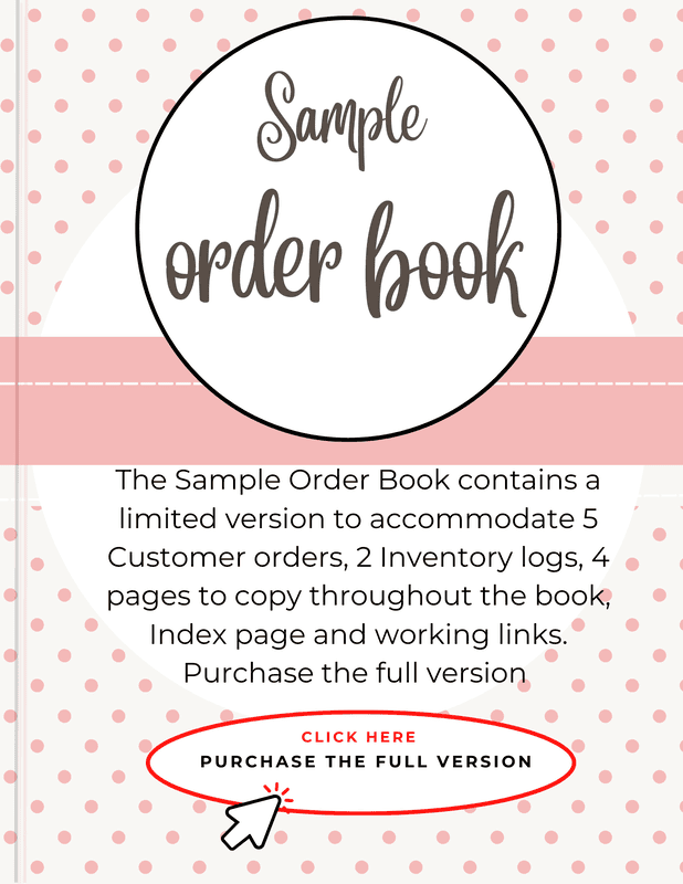 Digital Craft Order Book-Pink-Promotional Digital Craft Order Book-Pink-Promotional